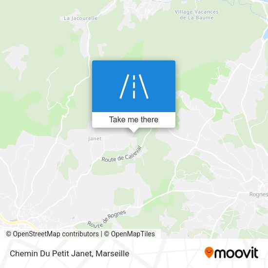 Chemin Du Petit Janet map