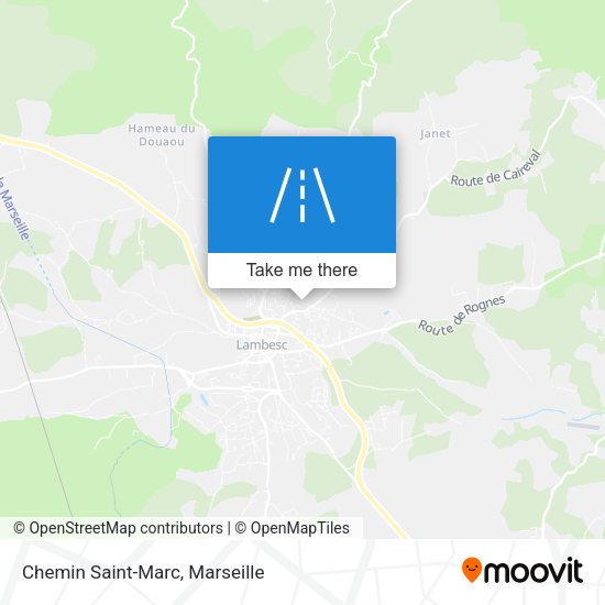 Chemin Saint-Marc map