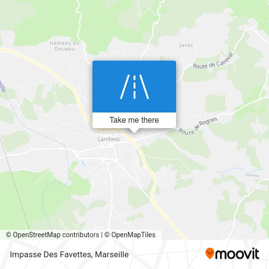 Impasse Des Favettes map