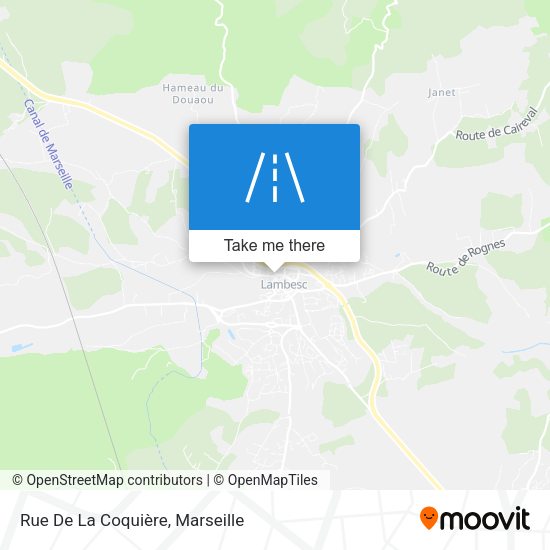 Rue De La Coquière map
