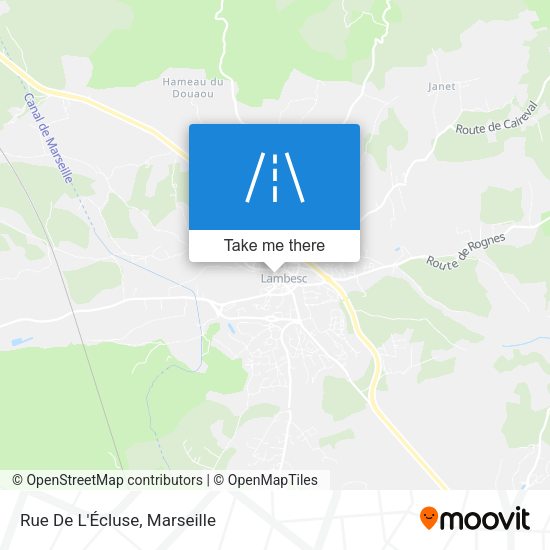 Rue De L'Écluse map