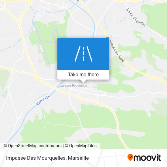 Impasse Des Mourquelles map