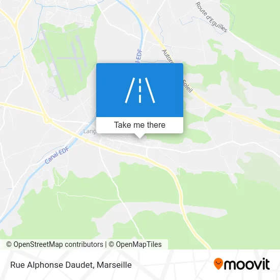 Rue Alphonse Daudet map