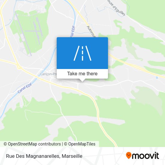Rue Des Magnanarelles map