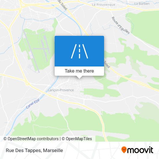 Rue Des Tappes map
