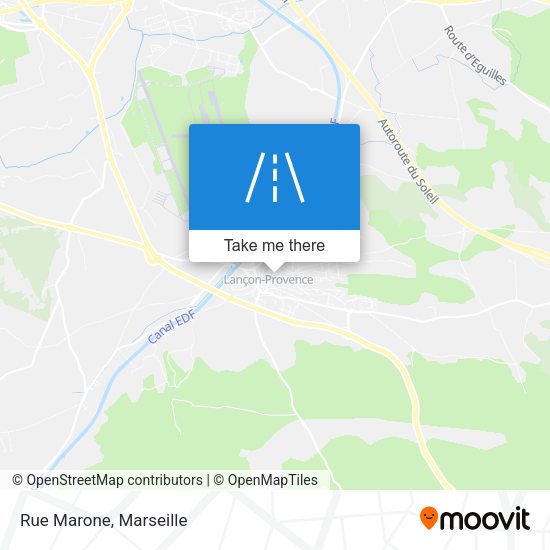 Rue Marone map