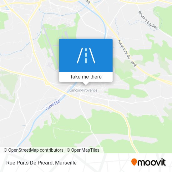 Rue Puits De Picard map
