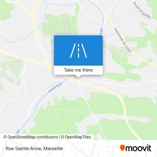 Rue Sainte-Anne map