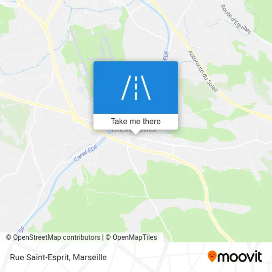 Rue Saint-Esprit map