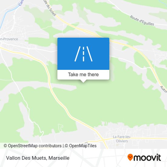 Vallon Des Muets map