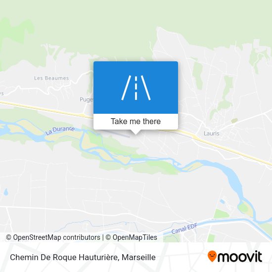 Chemin De Roque Hauturière map