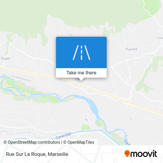 Rue Sur La Roque map