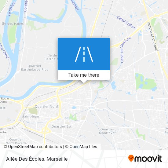 Allée Des Écoles map