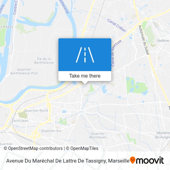 Avenue Du Maréchal De Lattre De Tassigny map
