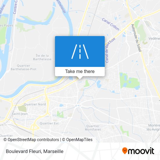 Boulevard Fleuri map