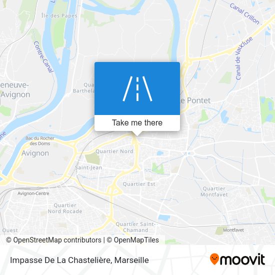 Impasse De La Chastelière map