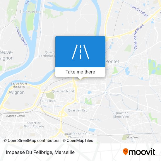 Impasse Du Felibrige map