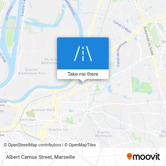 Rue Albert Camus map