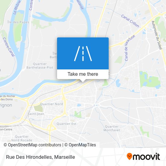 Rue Des Hirondelles map
