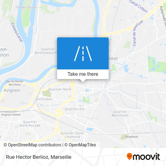 Rue Hector Berlioz map