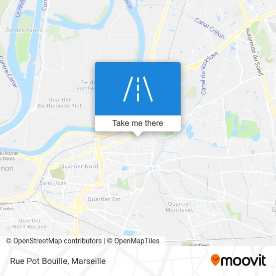 Rue Pot Bouille map
