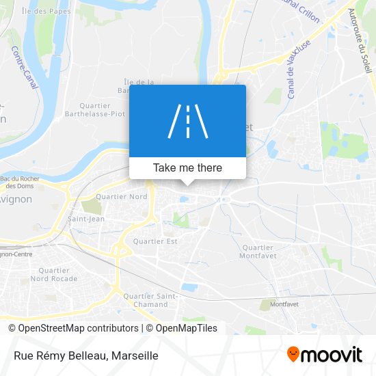 Rue Rémy Belleau map