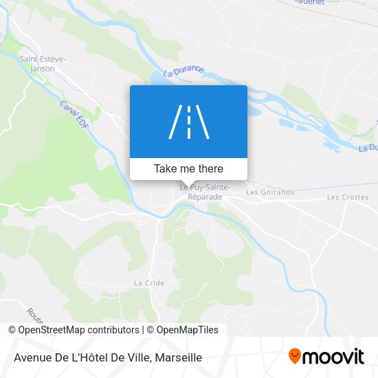 Avenue De L'Hôtel De Ville map