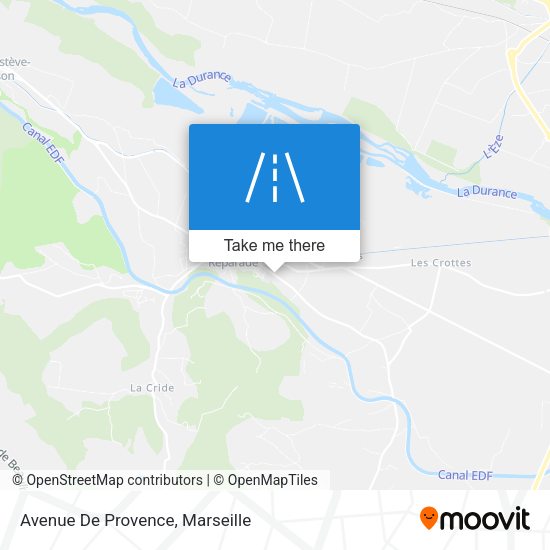 Avenue De Provence map