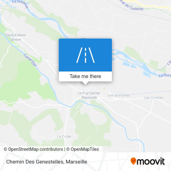 Chemin Des Genestelles map