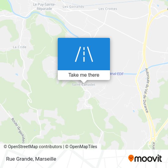 Rue Grande map