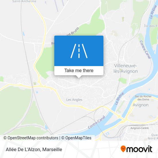 Allée De L'Alzon map