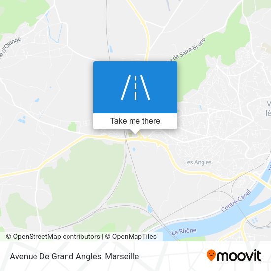 Avenue De Grand Angles map