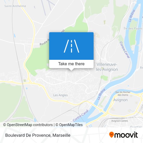 Boulevard De Provence map
