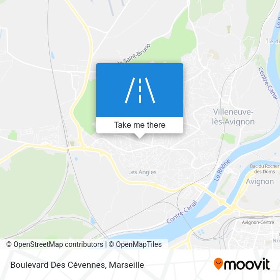 Boulevard Des Cévennes map