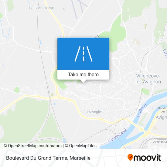 Boulevard Du Grand Terme map