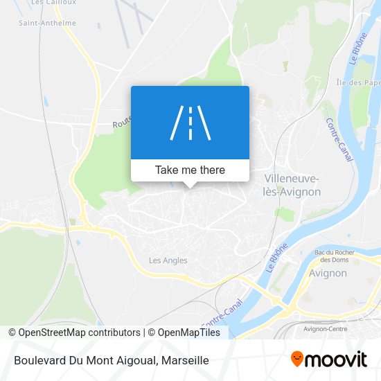 Boulevard Du Mont Aigoual map