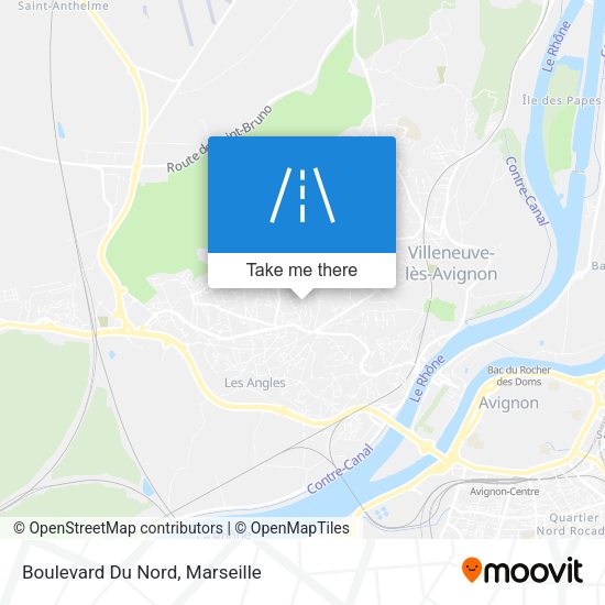 Boulevard Du Nord map