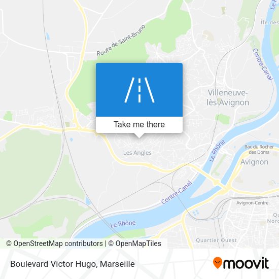 Boulevard Victor Hugo map