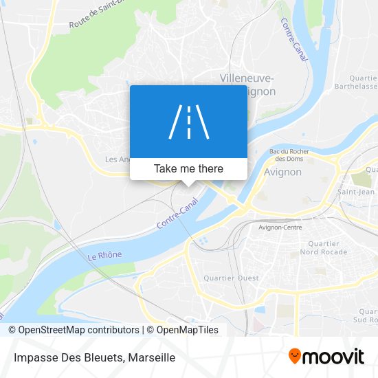Impasse Des Bleuets map