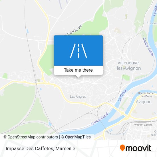 Impasse Des Caffètes map