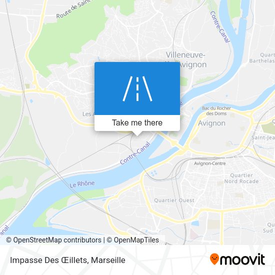 Impasse Des Œillets map