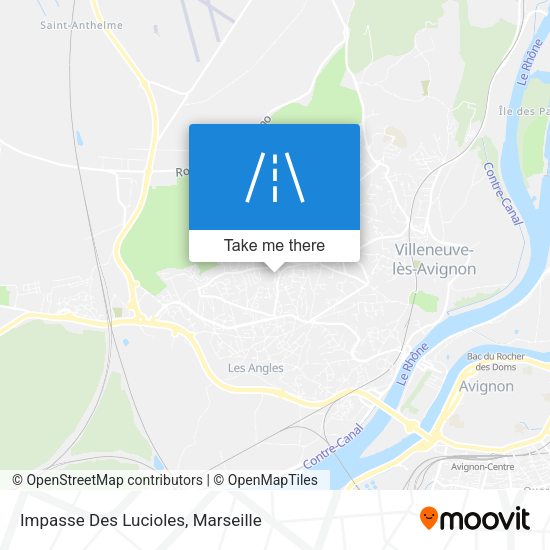 Impasse Des Lucioles map