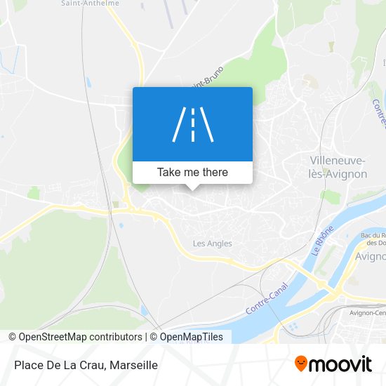 Place De La Crau map