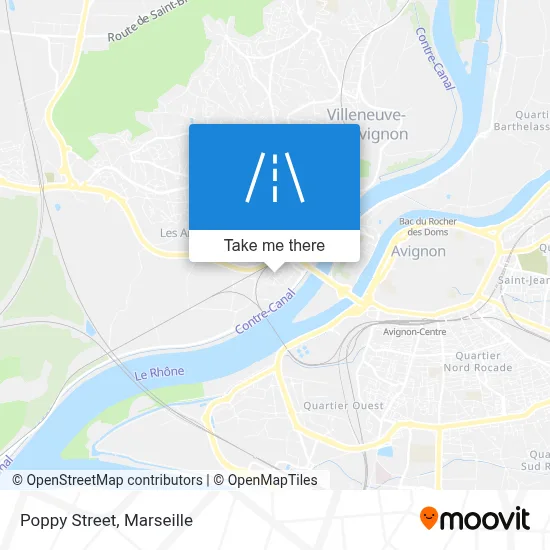 Rue Des Coquelicots map