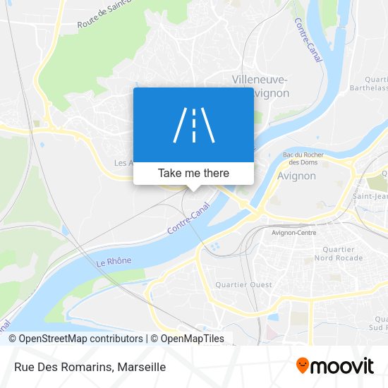 Rue Des Romarins map
