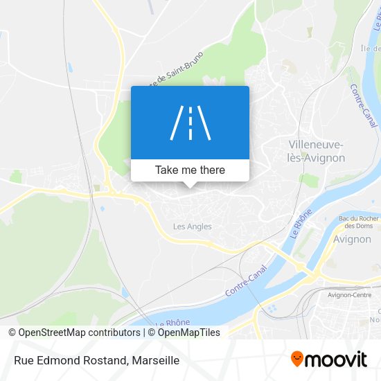 Rue Edmond Rostand map
