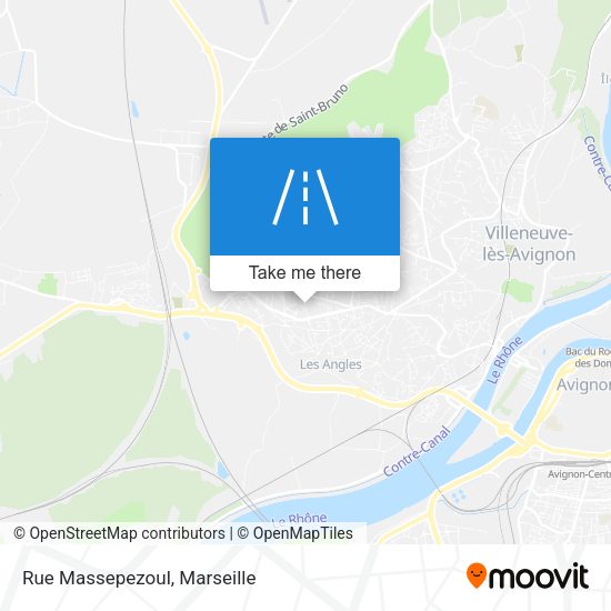 Rue Massepezoul map