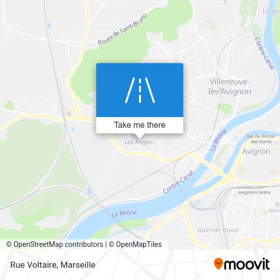 Rue Voltaire map