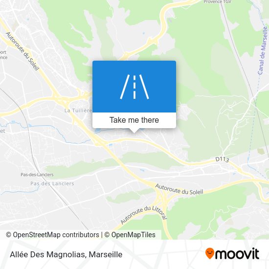 Allée Des Magnolias map