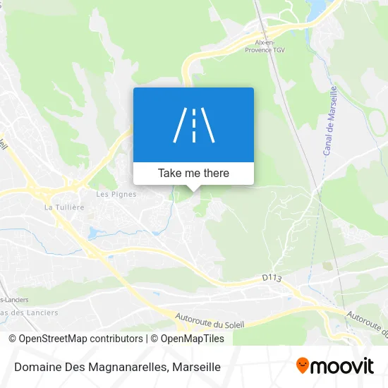 Domaine Des Magnanarelles map